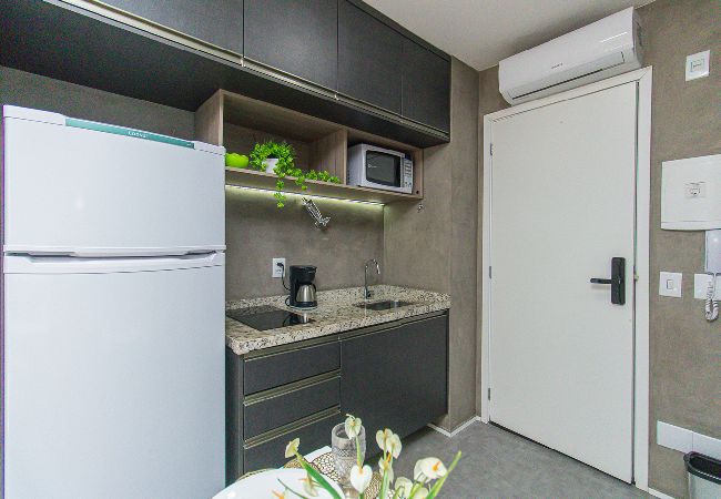 Apartamento en São Paulo - Loft a 10min do metrô com academia na Vila Mariana Apartamento en São Paulo - Loft a 10min do metrô com academia na Vila Mariana