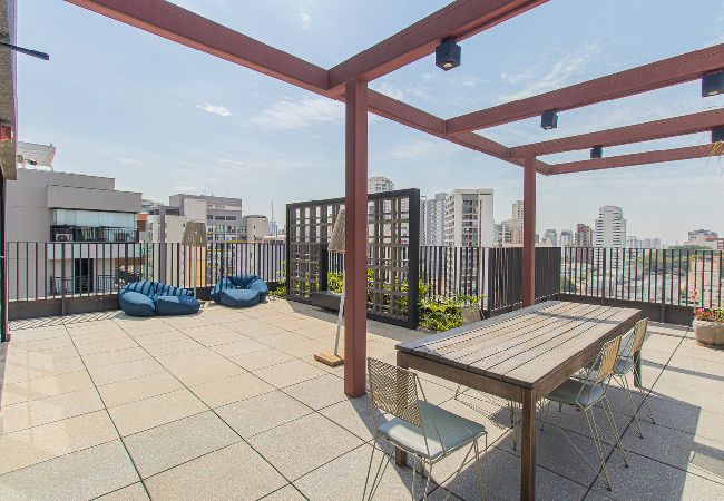 Apartamento en São Paulo - Loft próximo ao metrô com academia na Vila Mariana Apartamento en São Paulo - Loft próximo ao metrô com academia na Vila Mariana