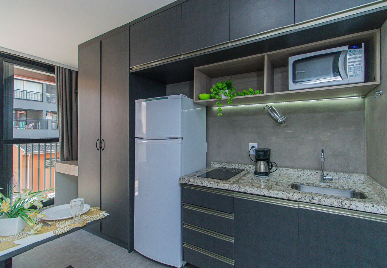 Apartamento en São Paulo - Loft próximo ao metrô com academia na Vila Mariana Apartamento en São Paulo - Loft próximo ao metrô com academia na Vila Mariana