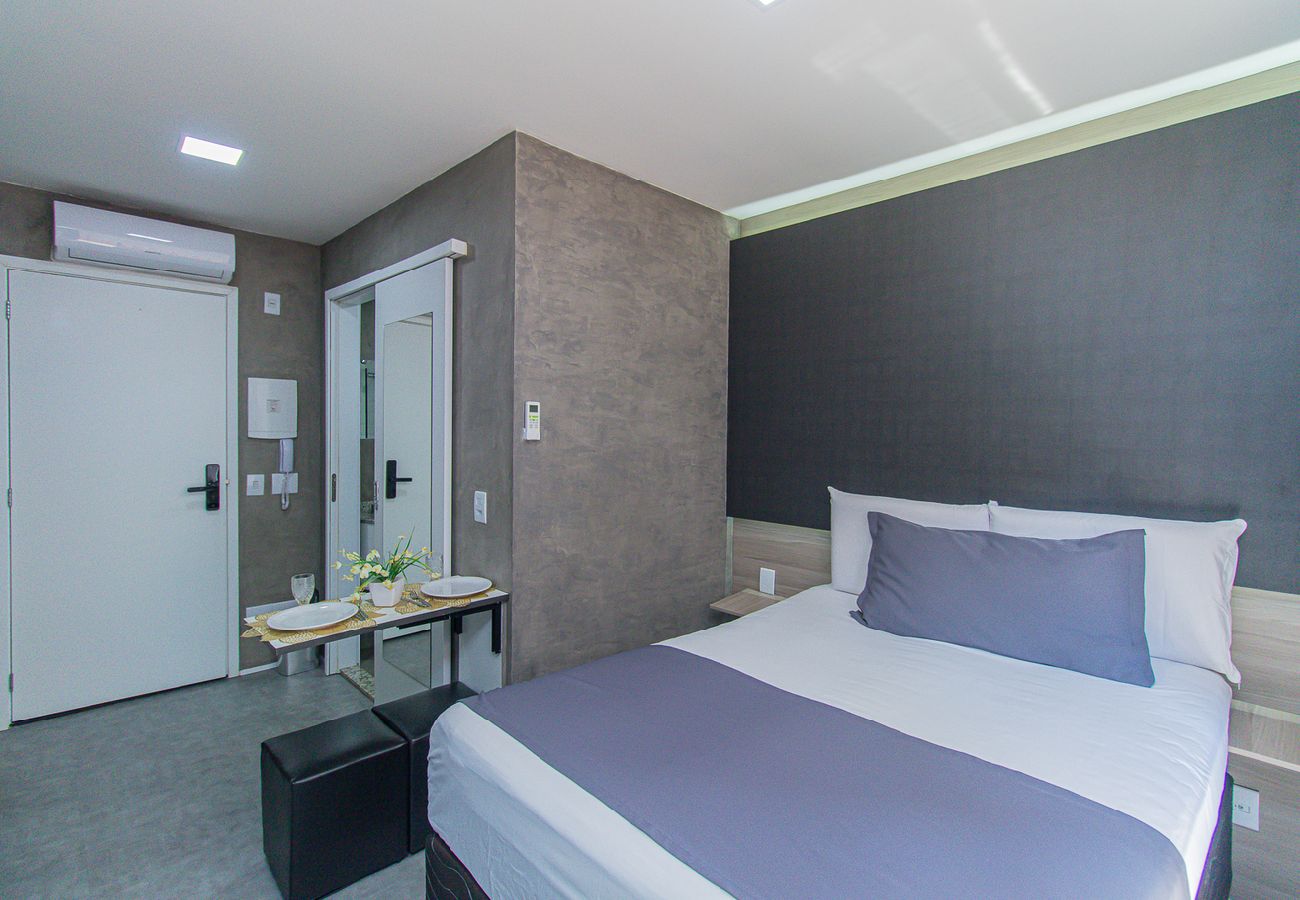 Apartamento en São Paulo - Loft próximo ao metrô com academia na Vila Mariana Apartamento en São Paulo - Loft próximo ao metrô com academia na Vila Mariana