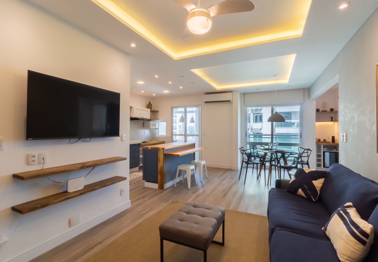 Apartamento en Rio de Janeiro - Encantador en Barra, a 1 minuto de la playa | LC201B