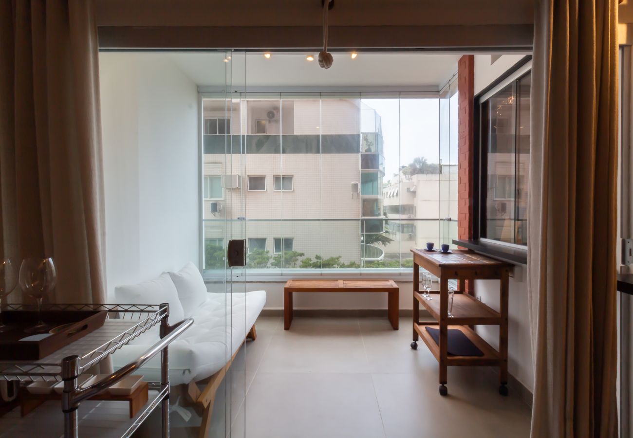 Apartamento en Rio de Janeiro - Encantador a 1 minuto de la playa de Barra | PP105 Apartamento en Rio de Janeiro - Encantador a 1 minuto de la playa de Barra | PP105