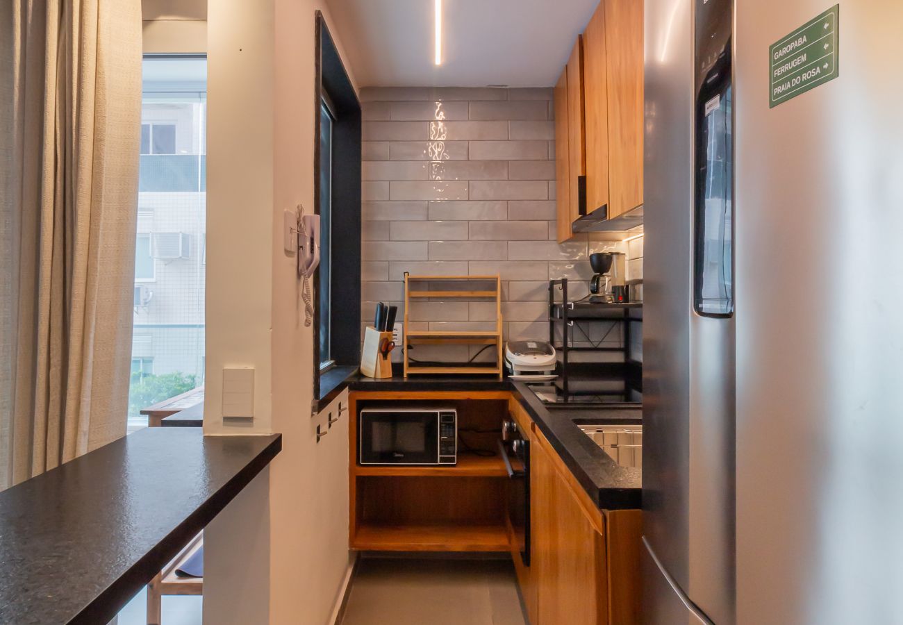 Apartamento en Rio de Janeiro - Encantador a 1 minuto de la playa de Barra | PP105 Apartamento en Rio de Janeiro - Encantador a 1 minuto de la playa de Barra | PP105