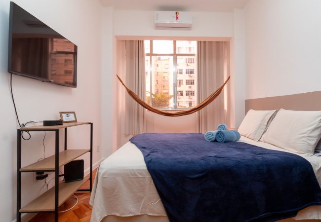 Apartamento en Rio de Janeiro - PLA718|Piso en la cuadra de la playa de Copacabana