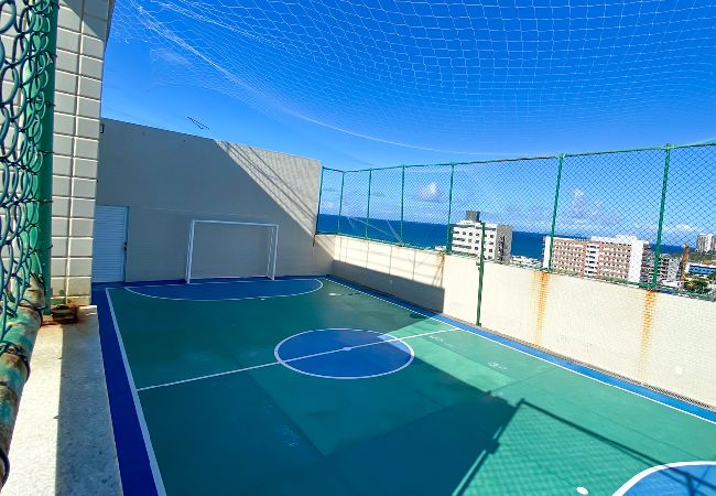 Apartamento en Salvador - Flat Beira-Mar com Varanda, Piscina e Academia Apartamento en Salvador - Flat Beira-Mar com Varanda, Piscina e Academia