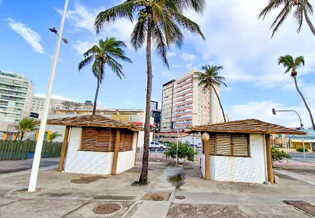 Apartamento en Salvador - Flat Beira-Mar com Varanda, Piscina e Academia Apartamento en Salvador - Flat Beira-Mar com Varanda, Piscina e Academia