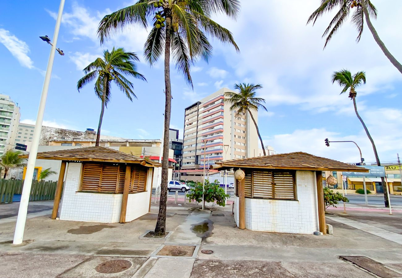 Apartamento en Salvador - Flat Beira-Mar com Varanda, Piscina e Academia Apartamento en Salvador - Flat Beira-Mar com Varanda, Piscina e Academia