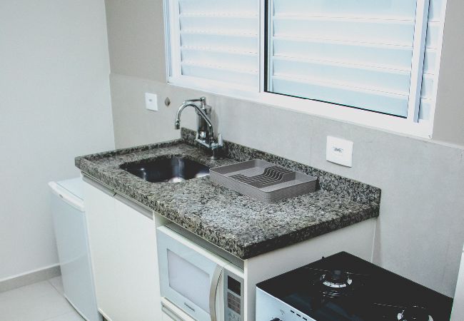 Apartamento en Itajubá -  Ótima kitnet prox à UNIFEI com Wi-Fi e Smart TV Apartamento en Itajubá -  Ótima kitnet prox à UNIFEI com Wi-Fi e Smart TV