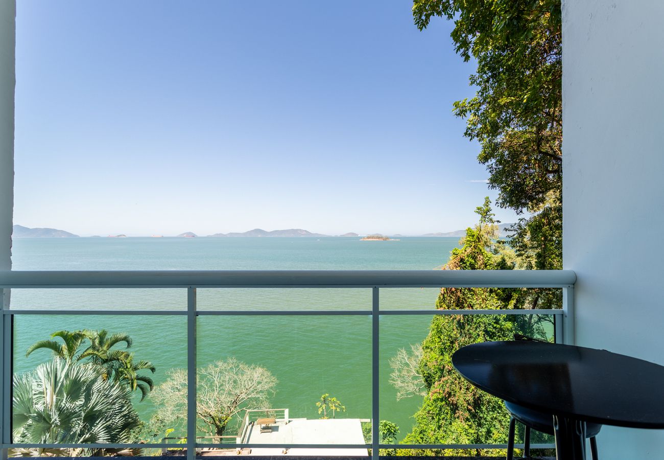 Apartamento en Mangaratiba -  Loft com varanda e vista para o mar em Mangaratiba