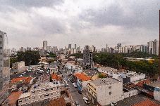 Apartamento en São Paulo - Flat moderno com academia e Wi-Fi no Tatuapé