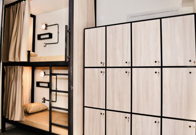 Alquiler por habitaciones en Rio de Janeiro - Hostel Leblon - Habitación compartida mixta de 12 camas