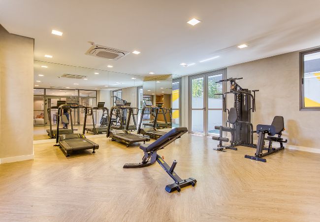 Apartamento en São Paulo - Flat na Vila Mariana c varanda próx ao metrô Apartamento en São Paulo - Flat na Vila Mariana c varanda próx ao metrô