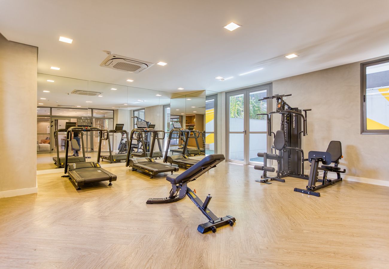 Apartamento en São Paulo - Flat na Vila Mariana c varanda próx ao metrô Apartamento en São Paulo - Flat na Vila Mariana c varanda próx ao metrô