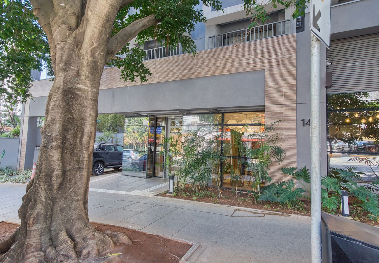 Apartamento en São Paulo - Flat na Vila Mariana c varanda próx ao metrô Apartamento en São Paulo - Flat na Vila Mariana c varanda próx ao metrô