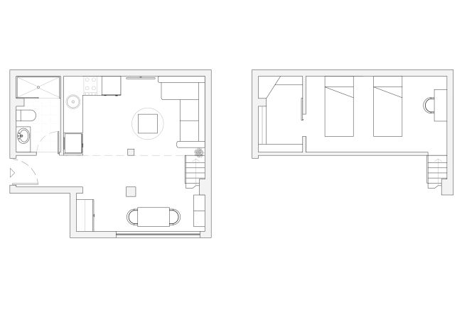 Apartamento en Madrid - Moderno dúplex de 1 dormitorio con todas las comodidades en el centro de Madrid  Apartamento en Madrid - Moderno dúplex de 1 dormitorio con todas las comodidades en el centro de Madrid