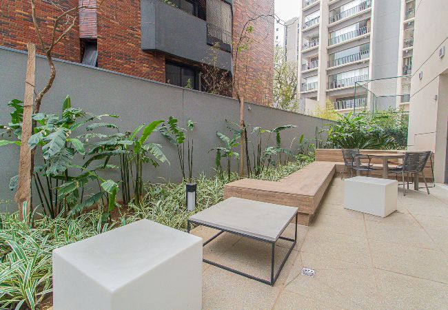 Apartamento en São Paulo - Flat c academia na Vila Mariana próx ao Ibirapuera Apartamento en São Paulo - Flat c academia na Vila Mariana próx ao Ibirapuera