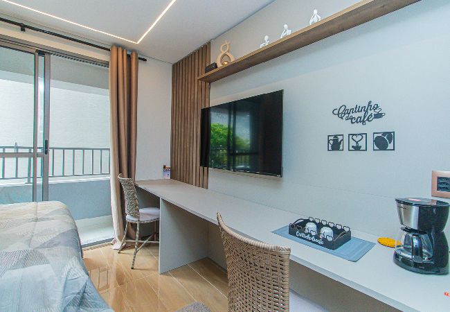 Apartamento en São Paulo - Flat c academia na Vila Mariana próx ao Ibirapuera Apartamento en São Paulo - Flat c academia na Vila Mariana próx ao Ibirapuera