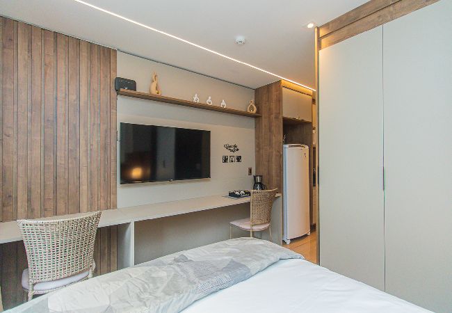 Apartamento en São Paulo - Flat c academia na Vila Mariana próx ao Ibirapuera Apartamento en São Paulo - Flat c academia na Vila Mariana próx ao Ibirapuera