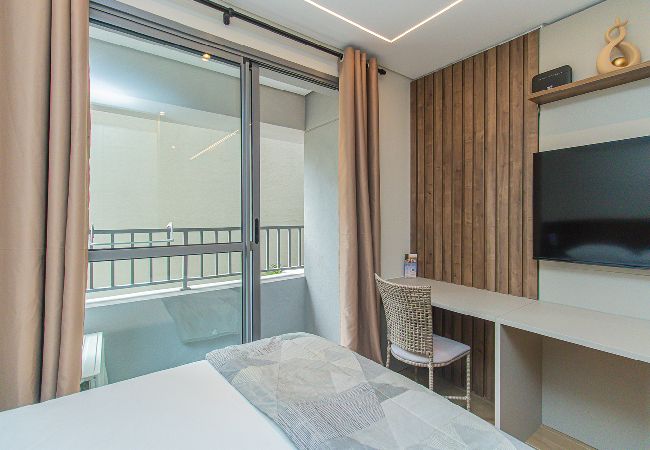 Apartamento en São Paulo - Flat c academia na Vila Mariana próx ao Ibirapuera Apartamento en São Paulo - Flat c academia na Vila Mariana próx ao Ibirapuera