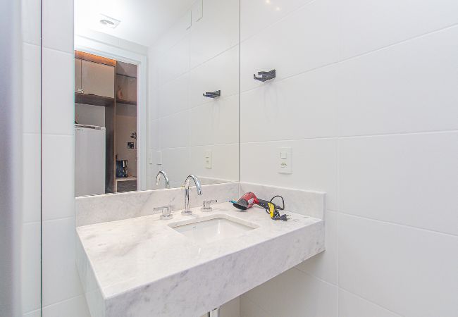 Apartamento en São Paulo - Flat c academia na Vila Mariana próx ao Ibirapuera Apartamento en São Paulo - Flat c academia na Vila Mariana próx ao Ibirapuera