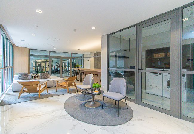 Apartamento en São Paulo - Flat c academia na Vila Mariana próx ao Ibirapuera Apartamento en São Paulo - Flat c academia na Vila Mariana próx ao Ibirapuera