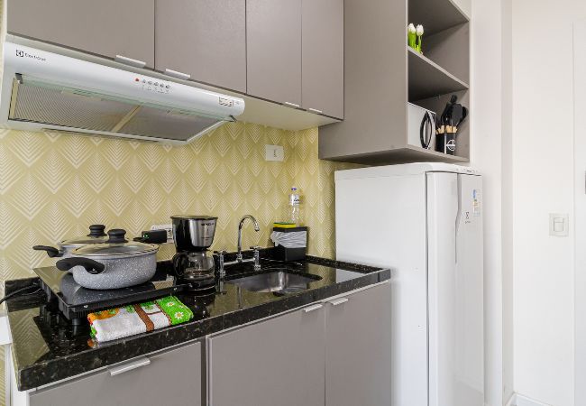 Apartamento en São Paulo -  Flat no Tatuapé com Wi-Fi, academia e Pet Friendly Apartamento en São Paulo -  Flat no Tatuapé com Wi-Fi, academia e Pet Friendly