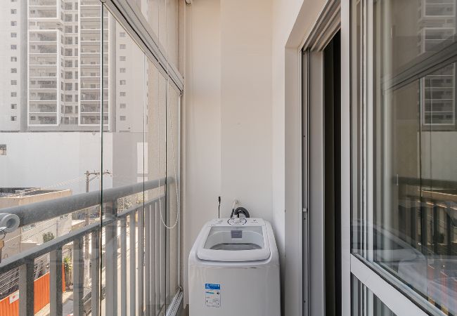 Apartamento en São Paulo -  Flat no Tatuapé com Wi-Fi, academia e Pet Friendly Apartamento en São Paulo -  Flat no Tatuapé com Wi-Fi, academia e Pet Friendly