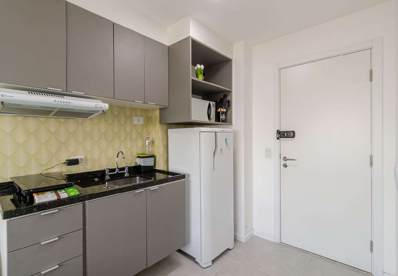 Apartamento en São Paulo -  Flat no Tatuapé com Wi-Fi, academia e Pet Friendly Apartamento en São Paulo -  Flat no Tatuapé com Wi-Fi, academia e Pet Friendly