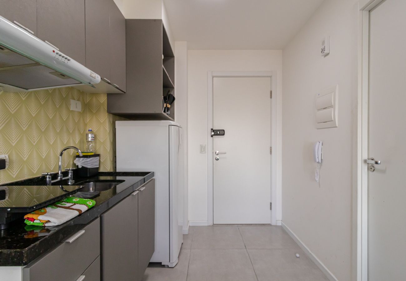 Apartamento en São Paulo -  Flat no Tatuapé com Wi-Fi, academia e Pet Friendly Apartamento en São Paulo -  Flat no Tatuapé com Wi-Fi, academia e Pet Friendly