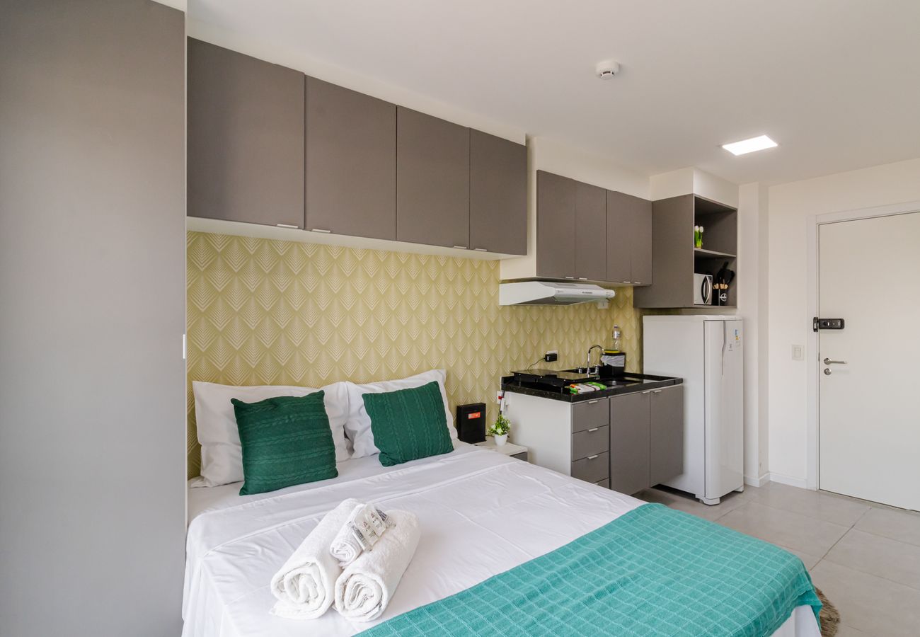 Apartamento en São Paulo -  Flat no Tatuapé com Wi-Fi, academia e Pet Friendly Apartamento en São Paulo -  Flat no Tatuapé com Wi-Fi, academia e Pet Friendly