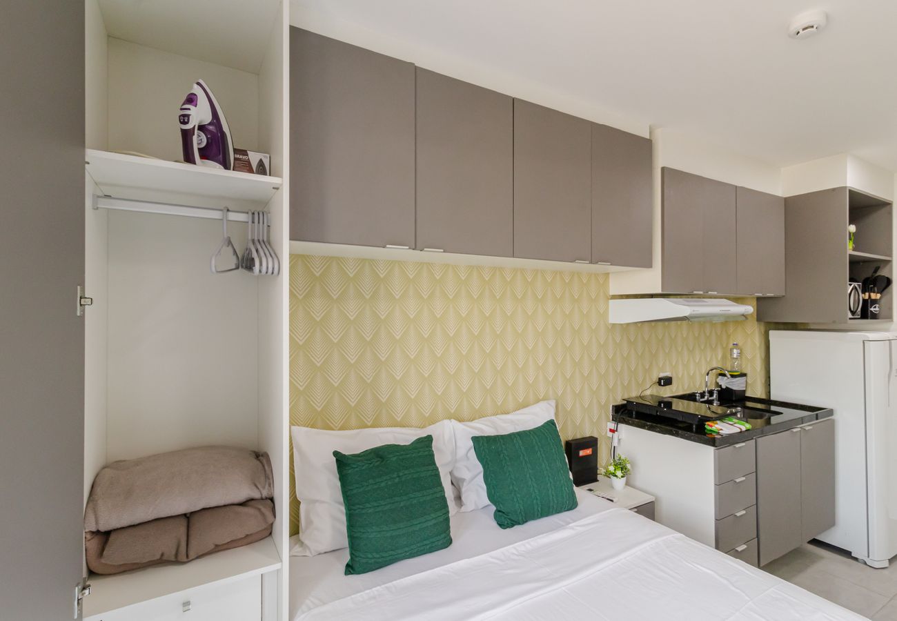 Apartamento en São Paulo -  Flat no Tatuapé com Wi-Fi, academia e Pet Friendly Apartamento en São Paulo -  Flat no Tatuapé com Wi-Fi, academia e Pet Friendly