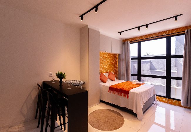 Apartamento en São Paulo - Flat no Tatuapé com Wi-Fi, academia e Smart Lock Apartamento en São Paulo - Flat no Tatuapé com Wi-Fi, academia e Smart Lock