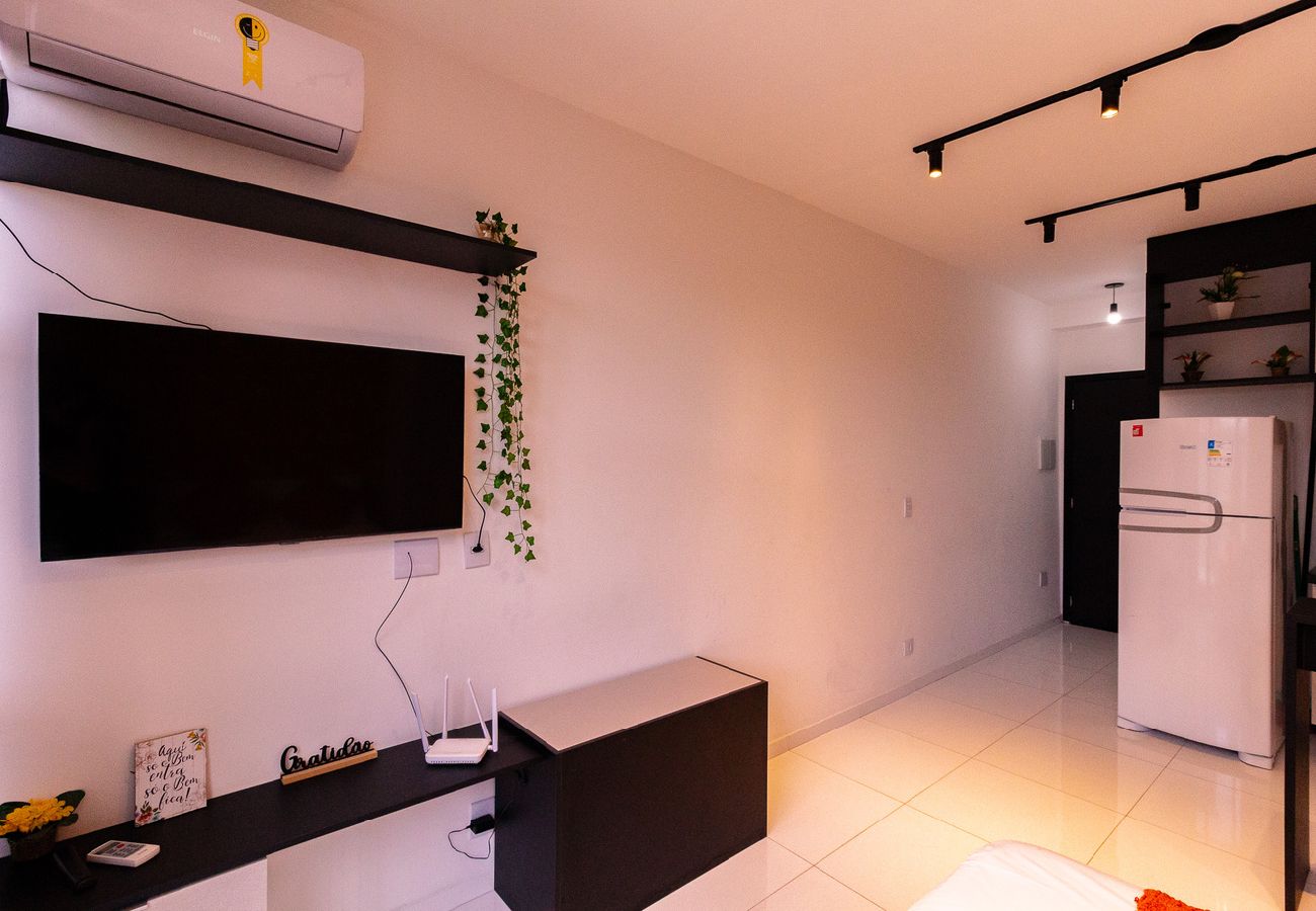 Apartamento en São Paulo - Flat no Tatuapé com Wi-Fi, academia e Smart Lock Apartamento en São Paulo - Flat no Tatuapé com Wi-Fi, academia e Smart Lock