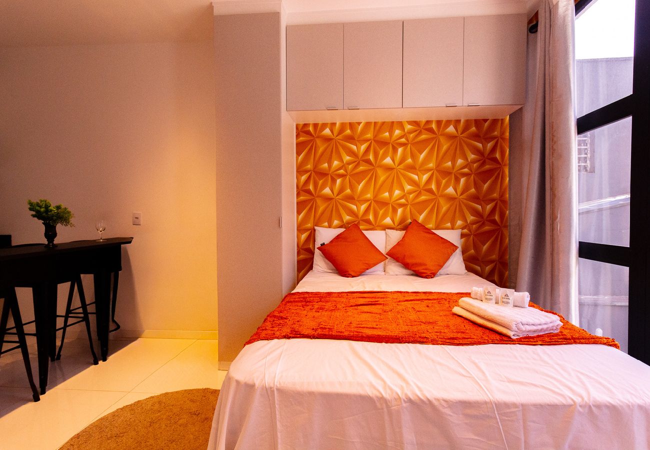 Apartamento en São Paulo - Flat no Tatuapé com Wi-Fi, academia e Smart Lock Apartamento en São Paulo - Flat no Tatuapé com Wi-Fi, academia e Smart Lock