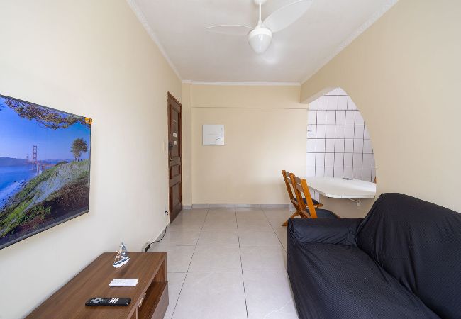 Apartamento en Praia Grande - Apto Beira-mar c/ Vista Lateral e Garagem Apartamento en Praia Grande - Apto Beira-mar c/ Vista Lateral e Garagem