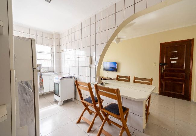 Apartamento en Praia Grande - Apto Beira-mar c/ Vista Lateral e Garagem Apartamento en Praia Grande - Apto Beira-mar c/ Vista Lateral e Garagem