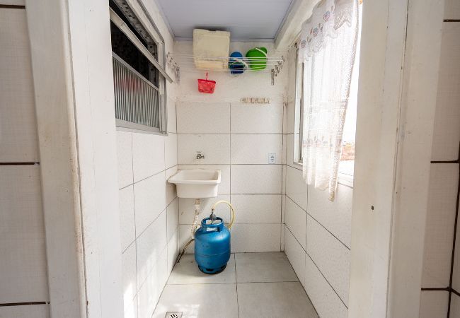 Apartamento en Praia Grande - Apto Beira-mar c/ Vista Lateral e Garagem Apartamento en Praia Grande - Apto Beira-mar c/ Vista Lateral e Garagem