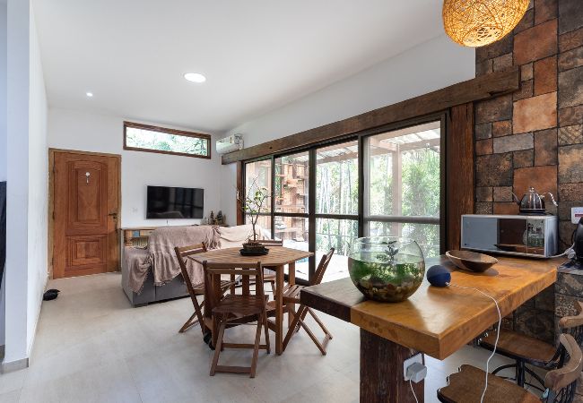 Casa en Rio de Janeiro - Casa de Campo c Lareira Externa, Rede e Lago