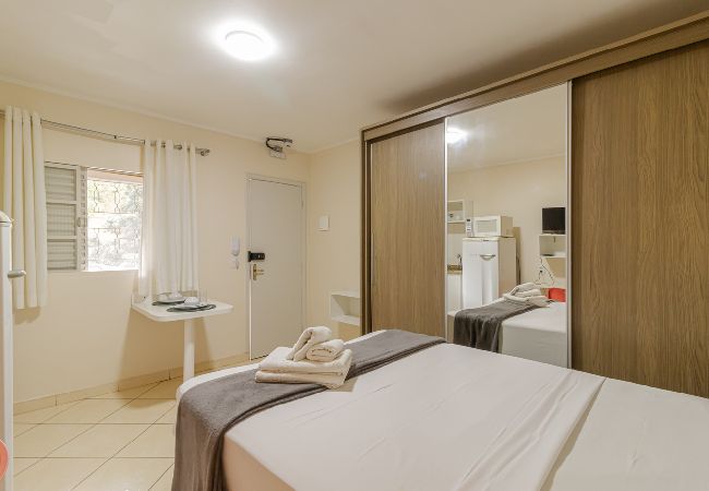 Apartamento en São Paulo - 07 Studio prox Expo, Berrini e Congonhas Apartamento en São Paulo - 07 Studio prox Expo, Berrini e Congonhas