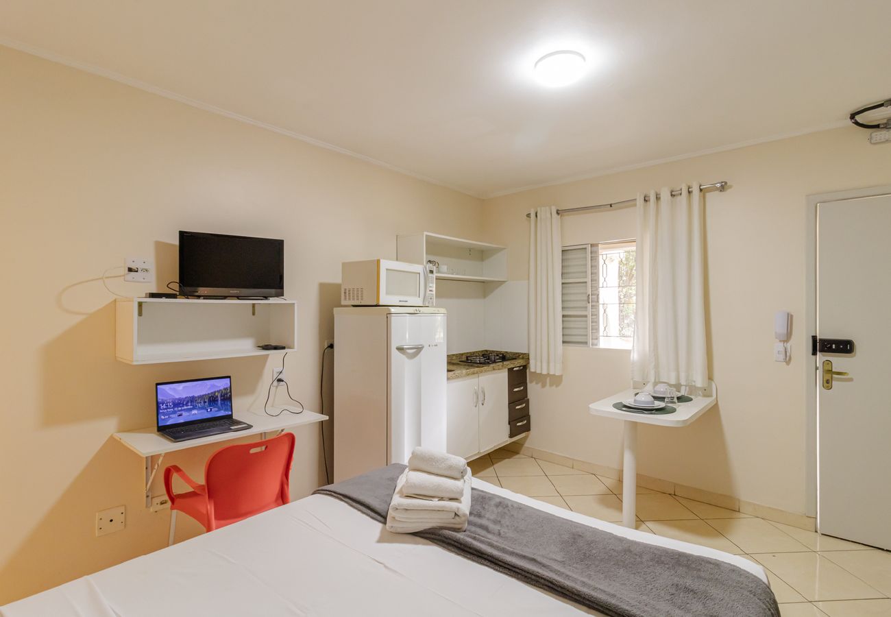 Apartamento en São Paulo - 07 Studio prox Expo, Berrini e Congonhas Apartamento en São Paulo - 07 Studio prox Expo, Berrini e Congonhas