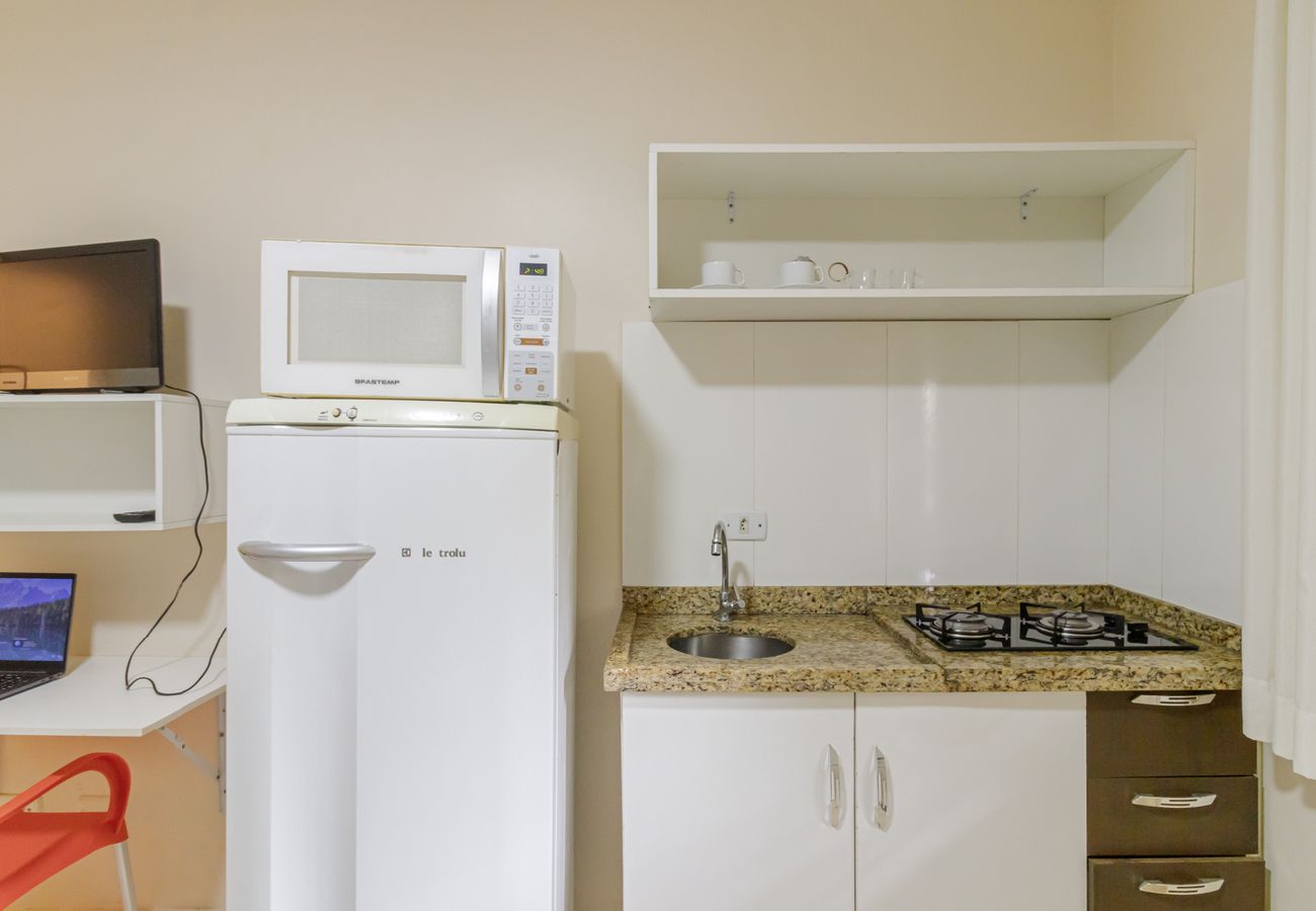 Apartamento en São Paulo - 07 Studio prox Expo, Berrini e Congonhas Apartamento en São Paulo - 07 Studio prox Expo, Berrini e Congonhas