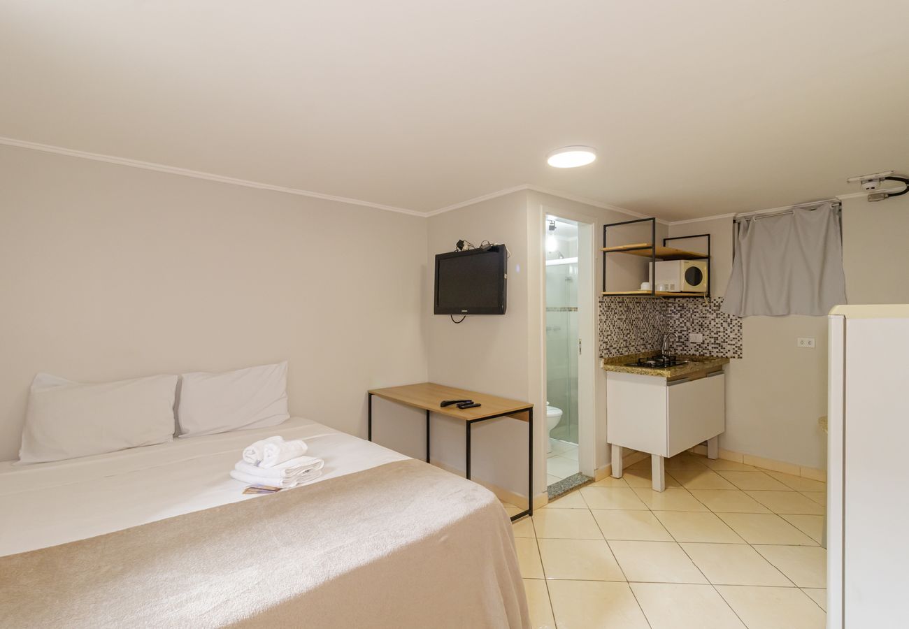 Apartamento en São Paulo - 04 Studio prox Expo, Berrini e Congonhas Apartamento en São Paulo - 04 Studio prox Expo, Berrini e Congonhas