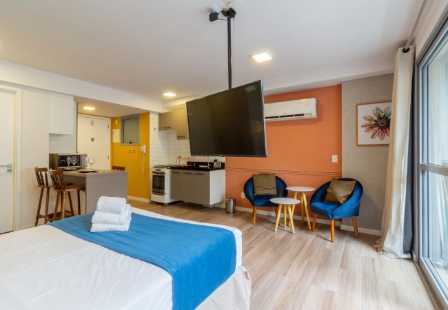 Apartamento en Rio de Janeiro - A 4 minutos de Arcos da Lapa | M404B Apartamento en Rio de Janeiro - A 4 minutos de Arcos da Lapa | M404B