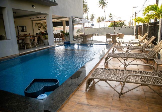 Apartamento en Japaratinga -  Apto com Piscina e Salão de Jogos a 100m da praia