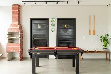 Apartamento en Japaratinga - Apto com lazer: Piscina, Jogos e Praia a 100m