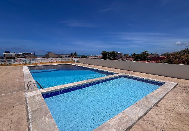 Apartamento en São José da Coroa Grande - Apto com Varanda, Vista e Piscina em Maragogi