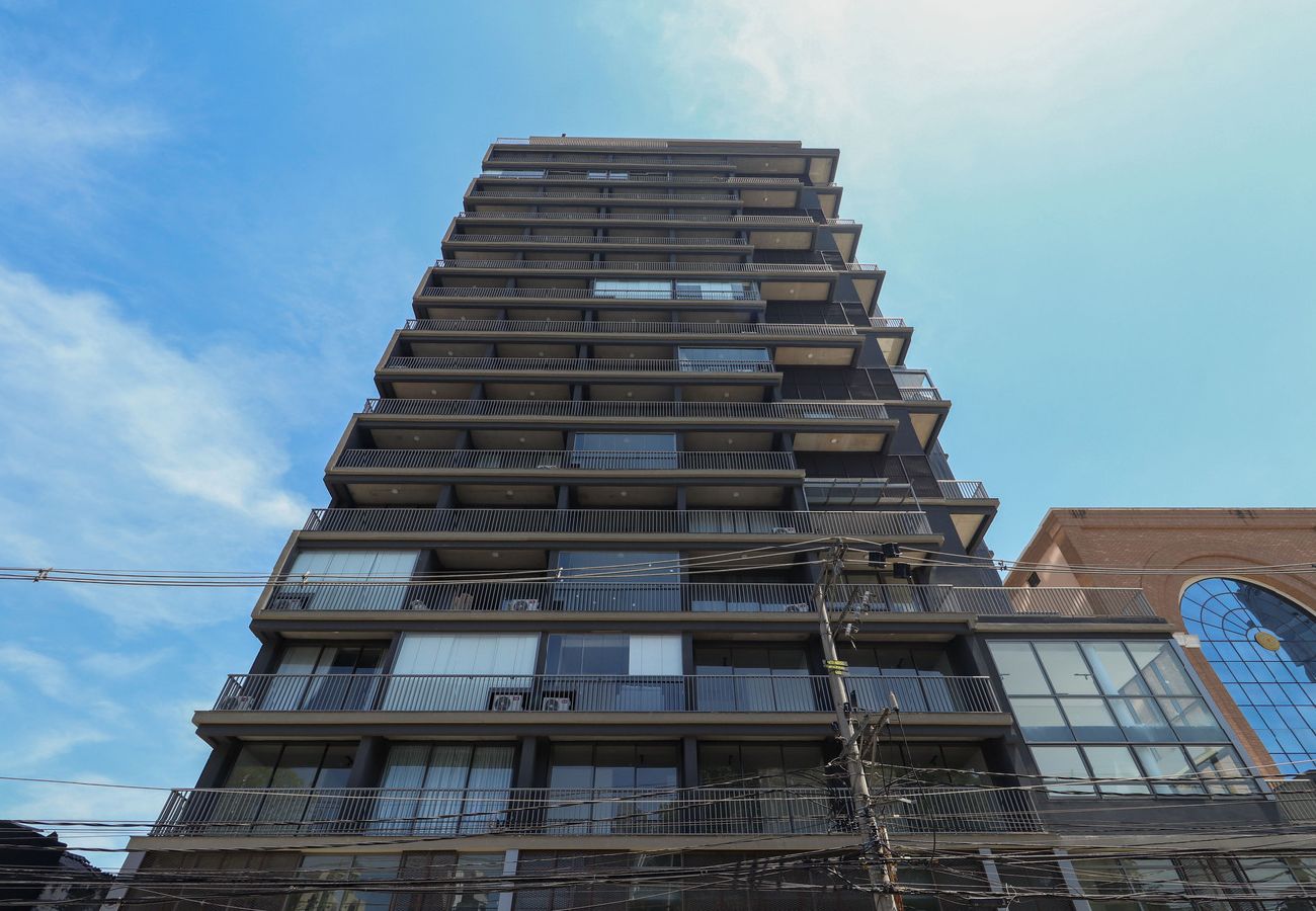 Apartamento en São Paulo - Flat moderno perto do metrô e do Parque Ibirapuera Apartamento en São Paulo - Flat moderno perto do metrô e do Parque Ibirapuera