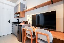 Apartamento en São Paulo - Flat moderno perto do metrô e do Parque Ibirapuera Apartamento en São Paulo - Flat moderno perto do metrô e do Parque Ibirapuera