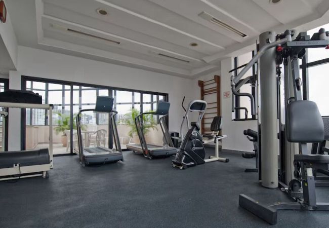 Apartamento en São Paulo - Flat c Academia, Sauna e Garagem - Jardim Paulista Apartamento en São Paulo - Flat c Academia, Sauna e Garagem - Jardim Paulista