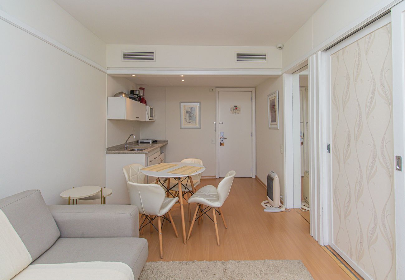 Apartamento en São Paulo - Flat c Academia, Sauna e Garagem - Jardim Paulista Apartamento en São Paulo - Flat c Academia, Sauna e Garagem - Jardim Paulista